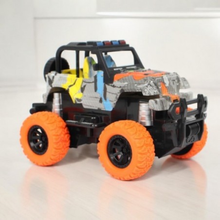 Carrinho Off Road De Controle Remoto Com Luz E 7 Funções