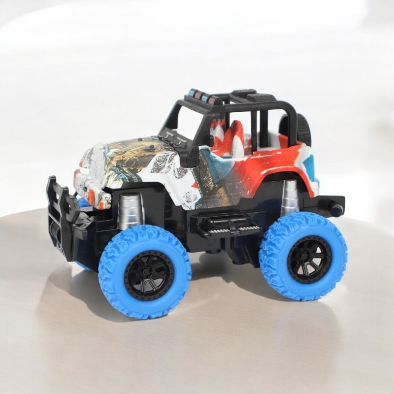 Carrinho Off Road De Controle Remoto Com Luz E 7 Funções