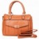 Bolsa Feminina De Mão 3 Divisórias De ziper E Fecho De Pressão