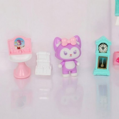 Brinquedo Kit De Móveis Querido Ursinho Com 9 Peças