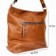 Bolsa Grande De Ombro Feminina Lisa Com 3 Repartições