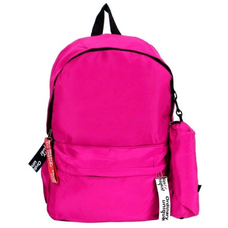 Mochila Escolar Universitária Unissex Com Estojo No Atacado 2