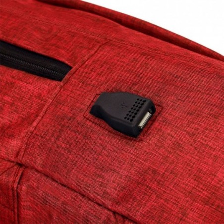 Mochila Executiva Espaçosa Porta Notebook Com Entrada USB