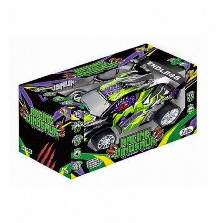 Carrinho De Controle Remoto Racing Dinosaur Brinquedo