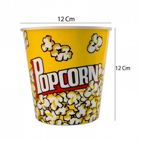 Pote Balde De Pipoca Popcorn Plástico 1 Litro