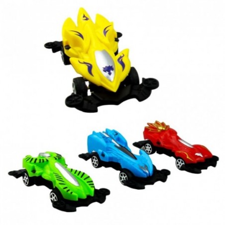 Kit De 4 Mini Carinhos Super Racing Brinquedo