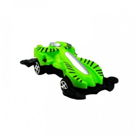 Kit De 4 Mini Carinhos Super Racing Brinquedo