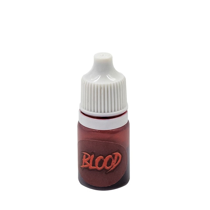 Sangue Falso 10ml 6 Frascos Para Maquiagem Halloween