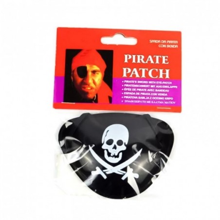 Acessório De Halloween Tapa Olho De Plástico Pirata