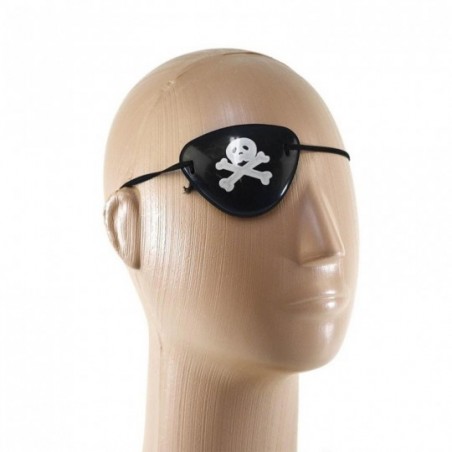Acessório De Halloween Tapa Olho De Plástico Pirata