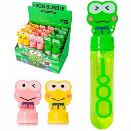 Bolha De Sabão Bastão Sapo 13,5cm Brinquedo Infantil