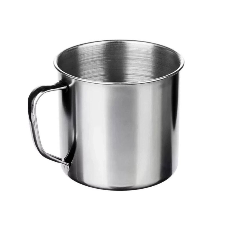 Caneca de Aço Inox com Alça 320ml