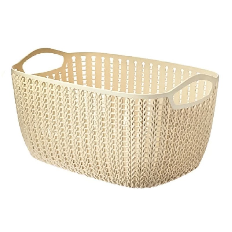 Cesto Organizador de Plástico Telada com Alça 11cm x 17cm