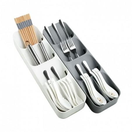 Porta Talheres Organizador Para Gaveta 11,5cm x 40cm