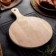 Tábua De Bambu Com Alça Servir Pizza E Churrasco