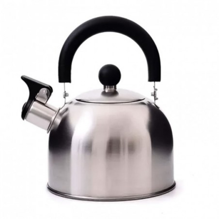 Chaleira Com Apito Em Inox 1,5 Litros Prateado