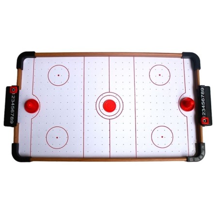 Mini Mesa De Aero Hockey Jogo Portátil 55cm X 30cm