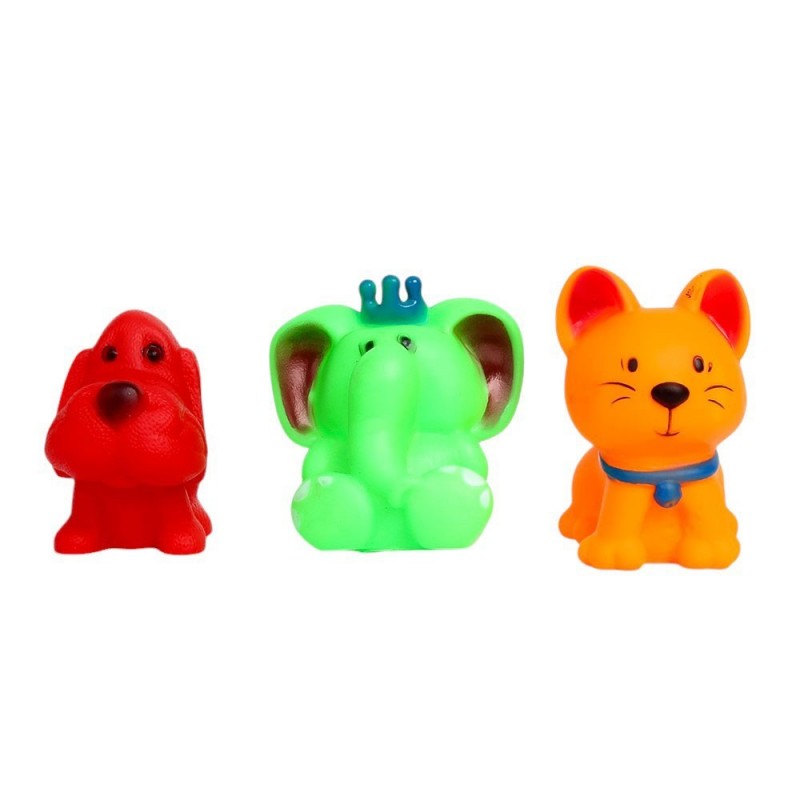 Bichinho De Vinil Animais Divertidos 8,5cm Infantil