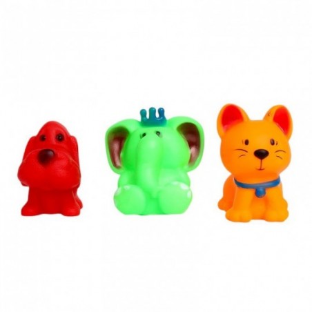 Bichinho De Vinil Animais Divertidos 8,5cm Infantil