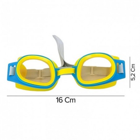 Óculos De Natação Ajustável 16cm X 5,2cm Infantil