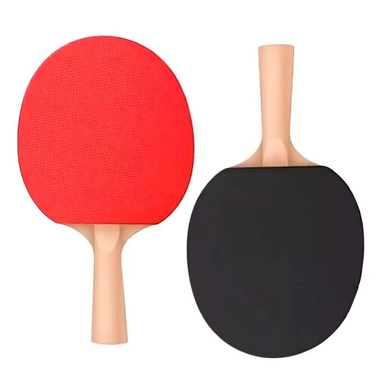 Kit Tênis De Mesa Ping Pong 2 Raquetes E 2 Bolinhas