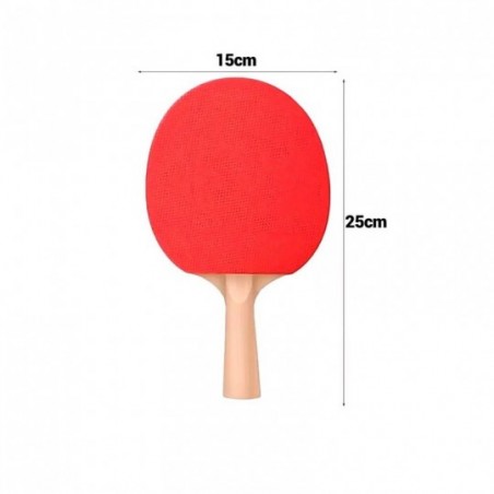 Kit Tênis De Mesa Ping Pong 2 Raquetes E 2 Bolinhas