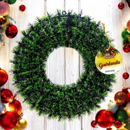 Guirlanda Grande Festão 34cm Lisa Decoração De Natal
