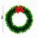 Guirlanda Festão 25cm Com Laço Decoração De Natal