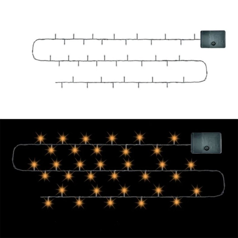 Pisca Pisca Arroz 100 Lâmpadas 127v Branco Quente 4,1m