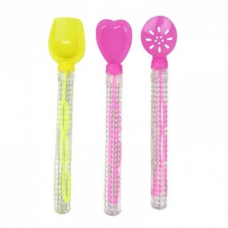Bolha De Sabão 24cm Bastão Utensílios Sortidos