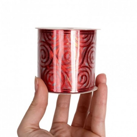 Rolo Fita Infiniti 6cm x 3m Para Decoração Natalina