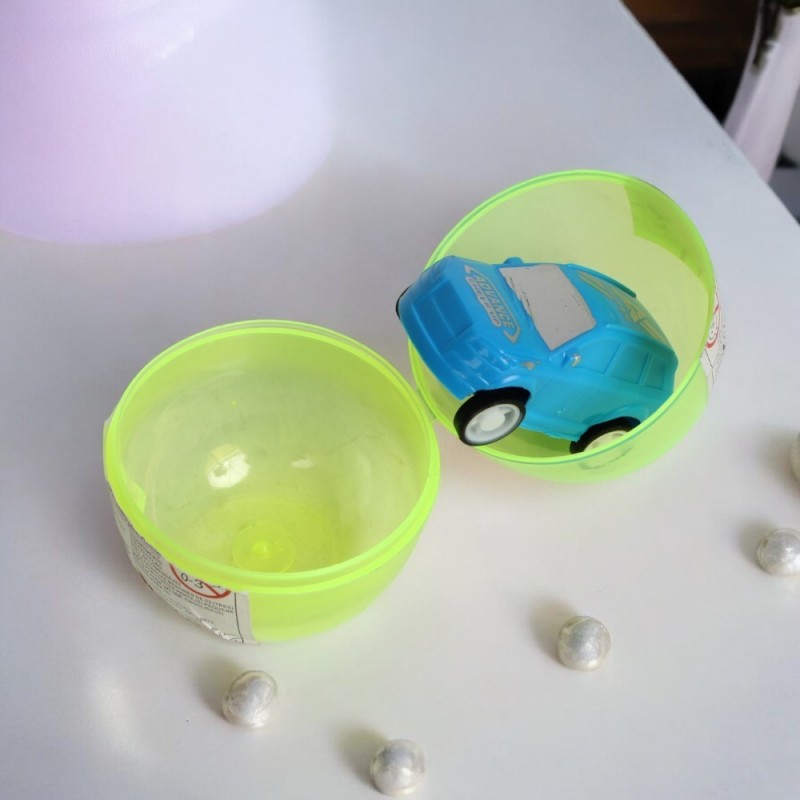 Ovo Com Carrinho De Plástico A Fricção Sortidos