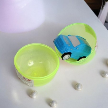 Ovo Com Carrinho De Plástico A Fricção Sortidos