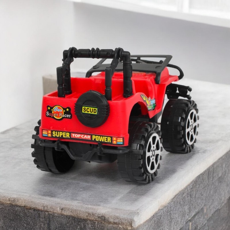 Carrinho A Fricção Jipe Estilo Rally Sports 9cm