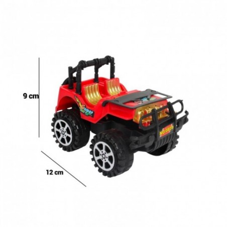 Carrinho A Fricção Jipe Estilo Rally Sports 9cm