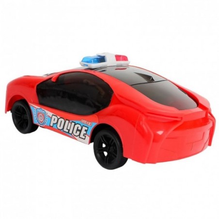 Carrinho Bate E Volta Polícia City Patrol Com Luz E Som