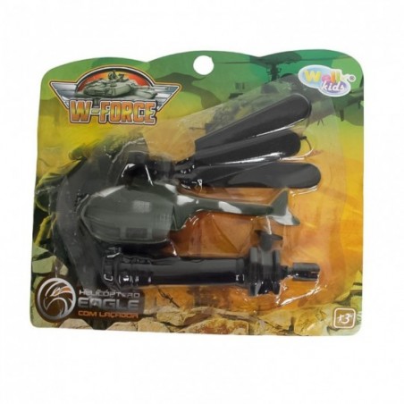Helicóptero com Lançador a Corda Militar W-Force