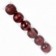 Kit 6 Bolas De Natal Vinho 7cm Mista Enfeite De Arvore