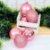 Kit 6 Bolas De Natal Rose 7cm Mista Enfeite De Arvore