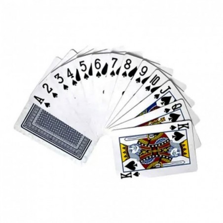 Conjunto 2 Jogos De Cartas Baralhos Com 54 Cartas e 6 Dados