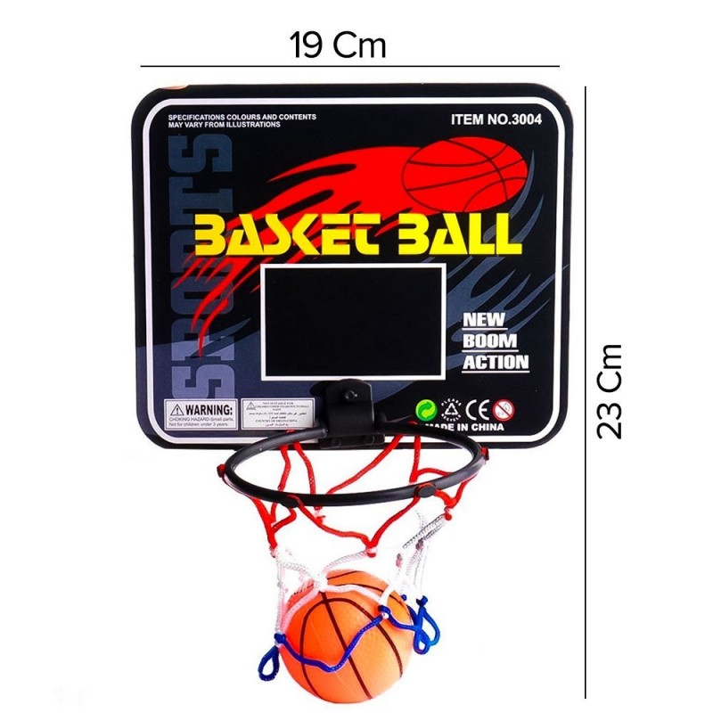 Cesta De Basquete Conjunto Com Bola Brinquedo Infantil