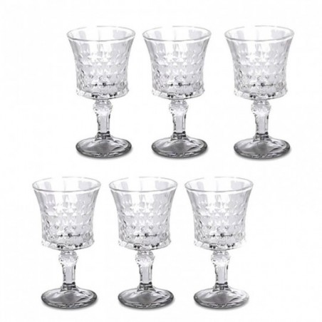 Jogo De Taças De Vidro Para Licor 6 Peças 65ml