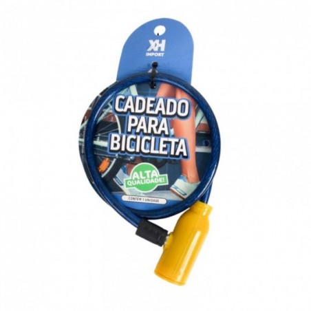 Trava Para Bicicleta Com Duas Chaves 65cm Múltiplas Funções - Compre Agora!