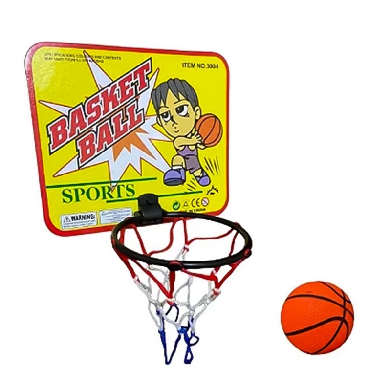 Cesta De Basquete Conjunto Com Bola Brinquedo Infantil