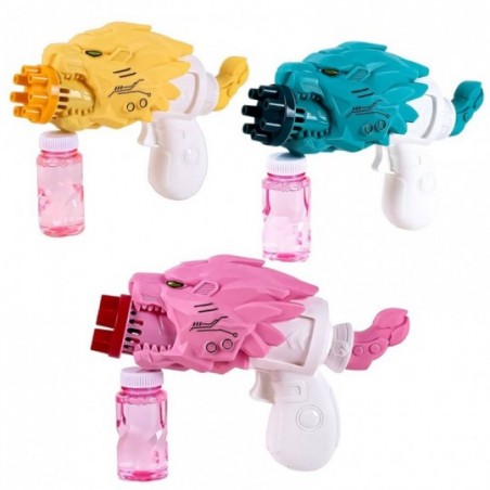 Pistola Lançador De Bolhas Dinnrex Infantil Á Pilha - Compre Agora!