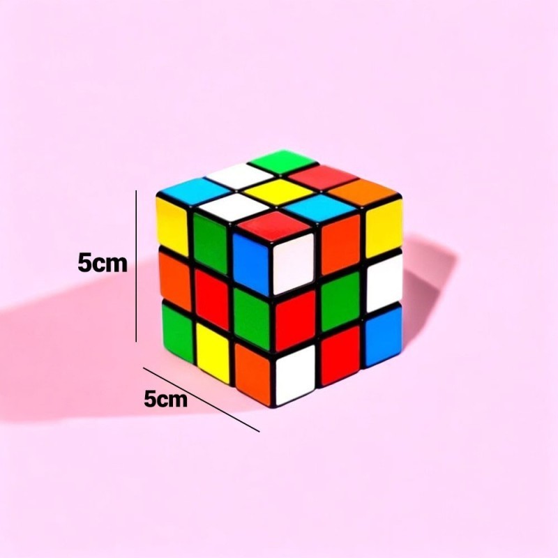 Brinquedo Cubo Mágico Interativo Pequeno 5cm x 5cm