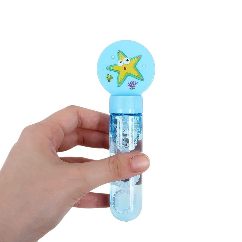 Bolha De Sabão Animais Marinhos 14 Cm Colorido Infantil 3 Unidades