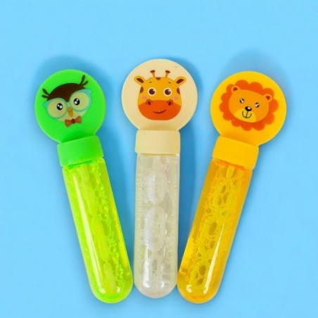 Bolha De Sabão Bichinhos 14 Cm Colorido Infantil 3 Unidades