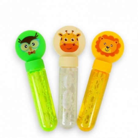 Bolha De Sabão Bichinhos 14 Cm Colorido Infantil 3 Unidades