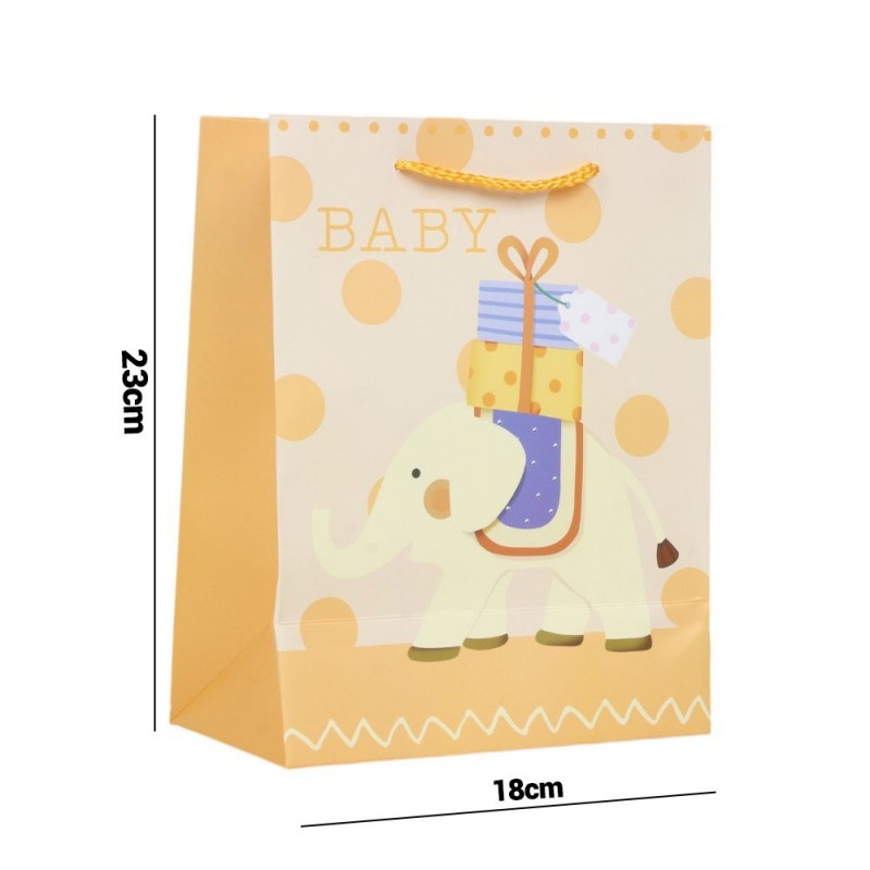 Sacola Para Presente Estampada Kids 18cm x 23cm